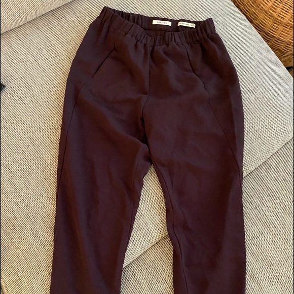 Aritizia Babaton Plum Dexter Slacks Jogger Pants - Picture 3 of 3